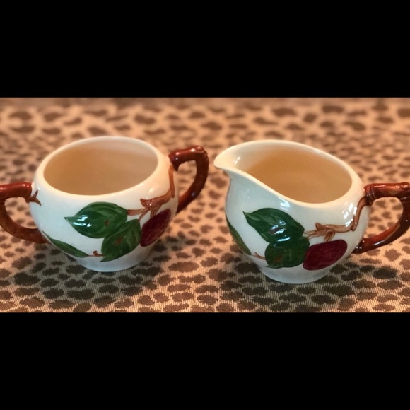 🍎Franciscan Apple Creamer & Open Sugar Bowl 🍎 - Picture 4 of 4